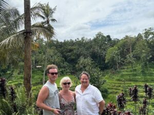 Relaxing break during Bali sightseeing