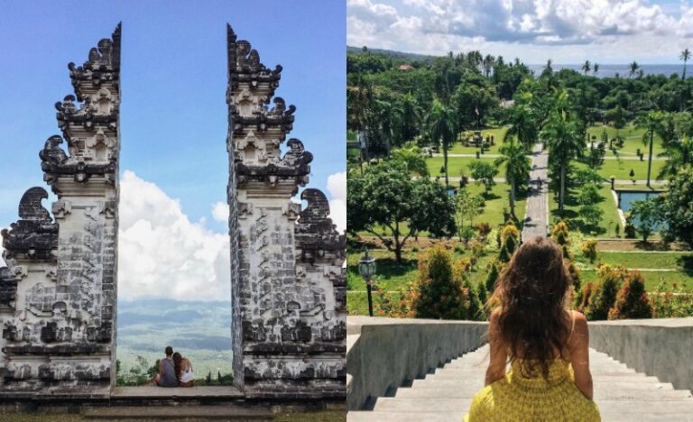Lempunyan and taman ujung temple