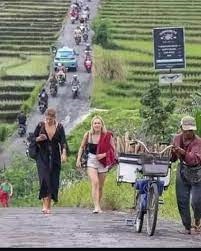 Bali traffic reality for tourists