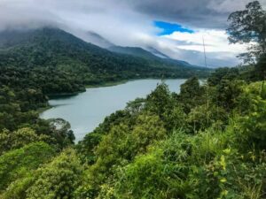 North Bali mountain road travel